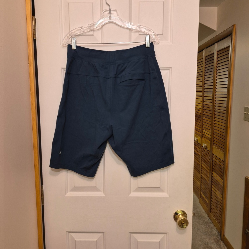 Lululemon City Sweat Short Mens Large Teal Blue Athletic Gym Lounge Shorts